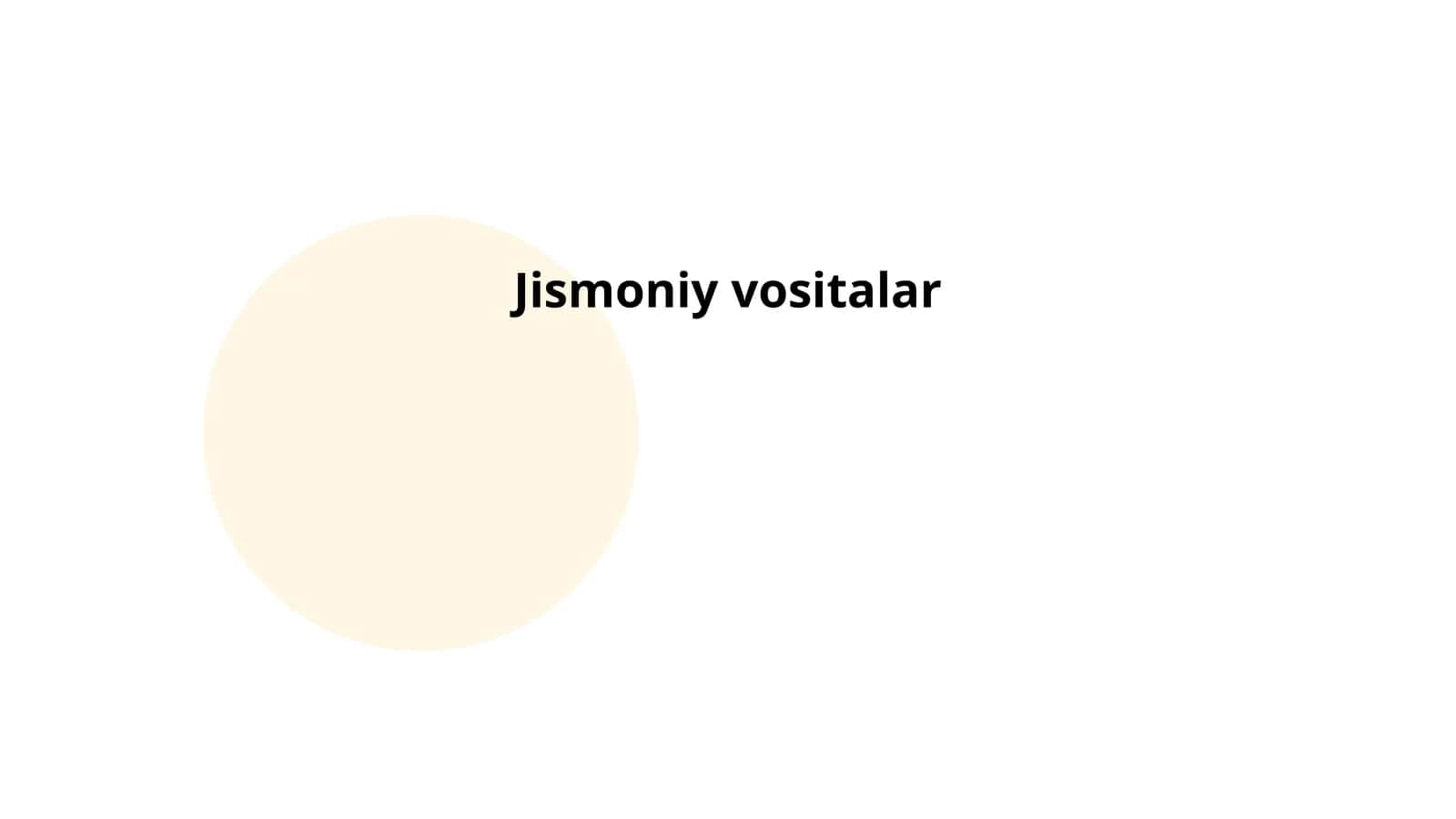 Jismoniy vositalar