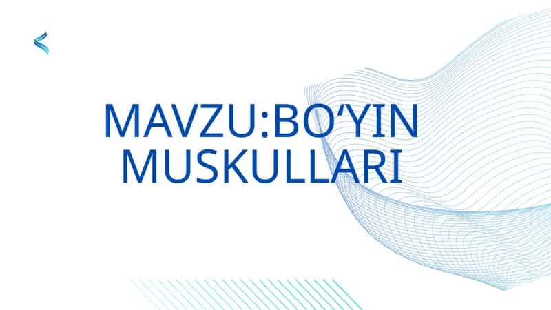 Boʻyin muskullari