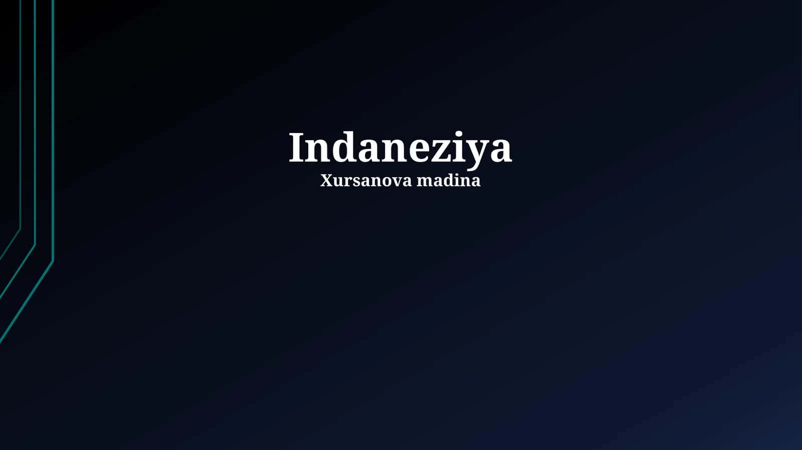 Indoneziya