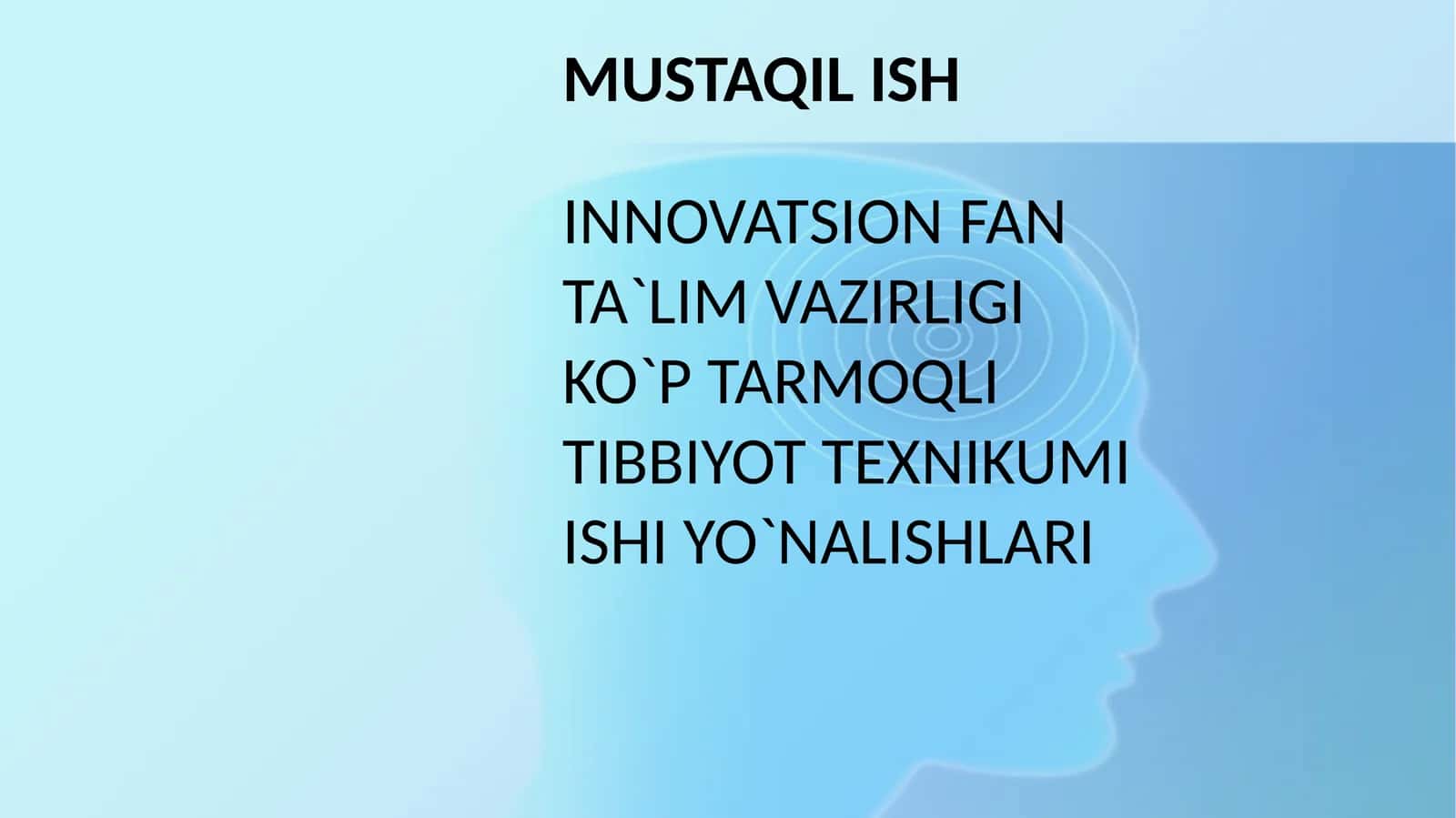 Bo‘yinmushaklari fiziologiyasi