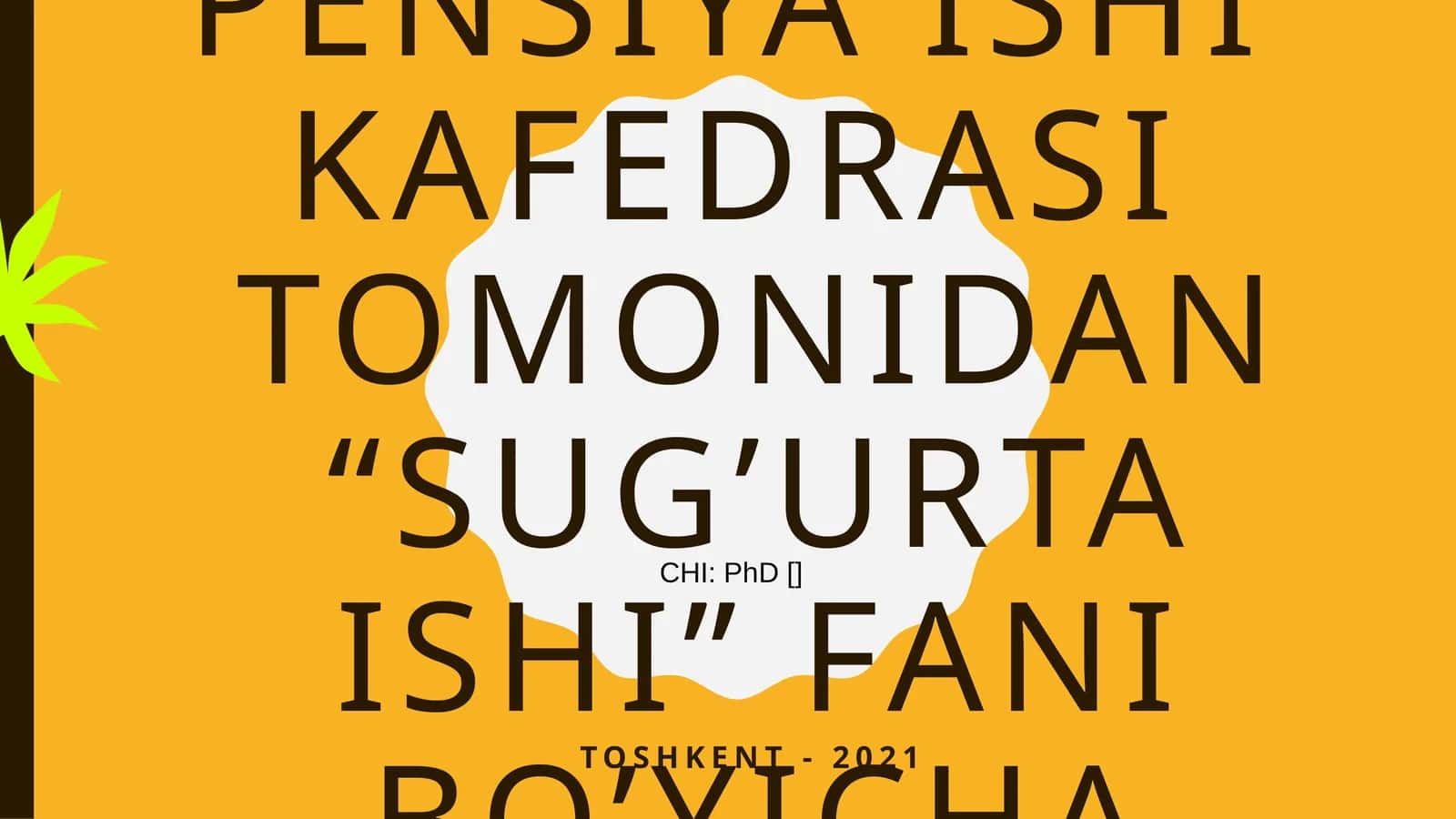 Sug'urta bozori tarkibi, holati va muammolari