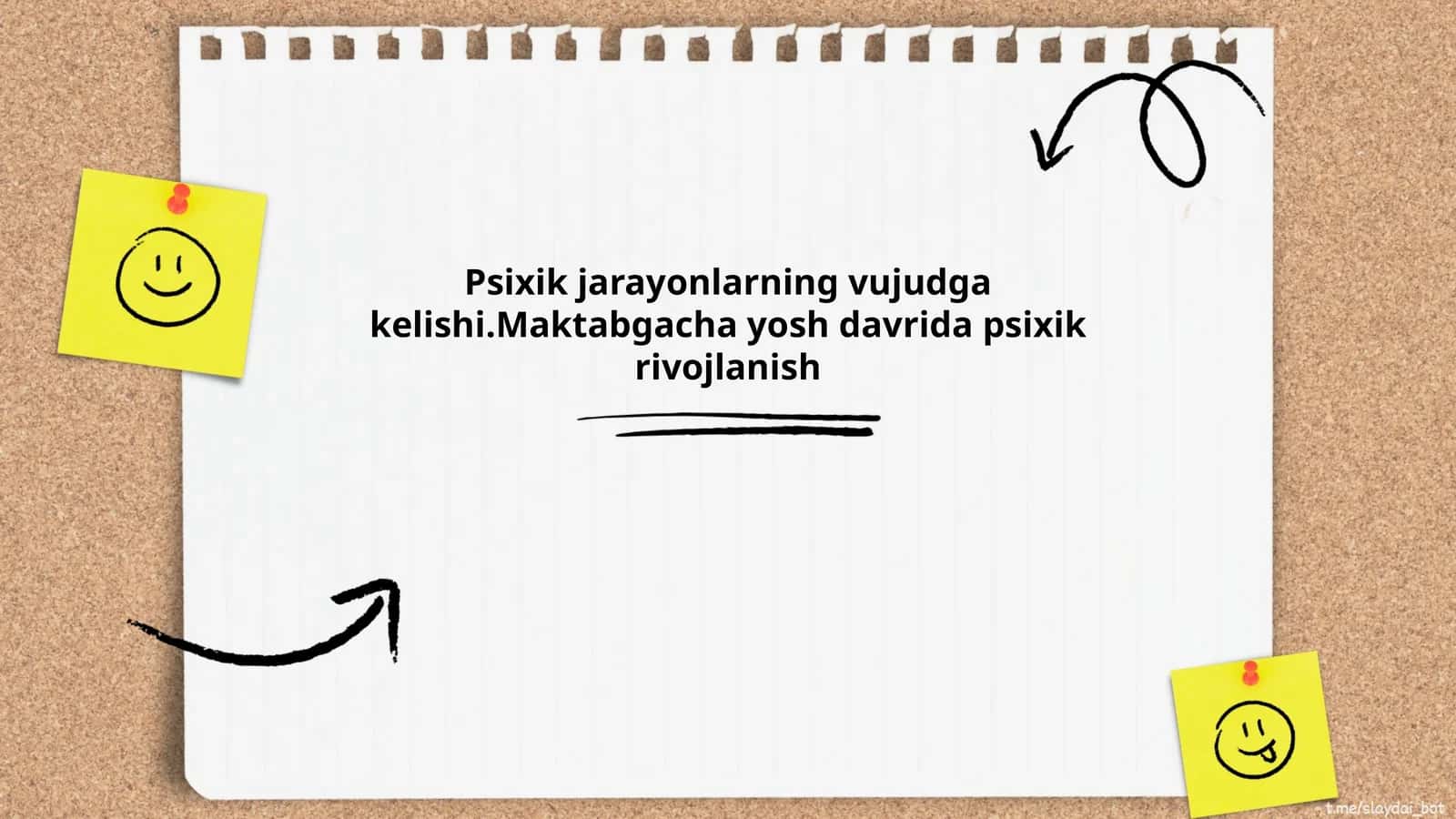 Psixik jarayonlarning vujudga kelishi.Maktabgacha yosh davrida psixik rivojlanish