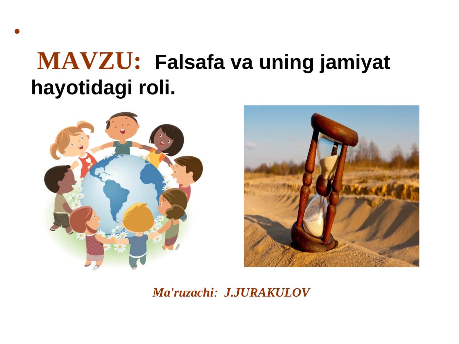 Falsafa va uning jamiyat hayotidagi roli