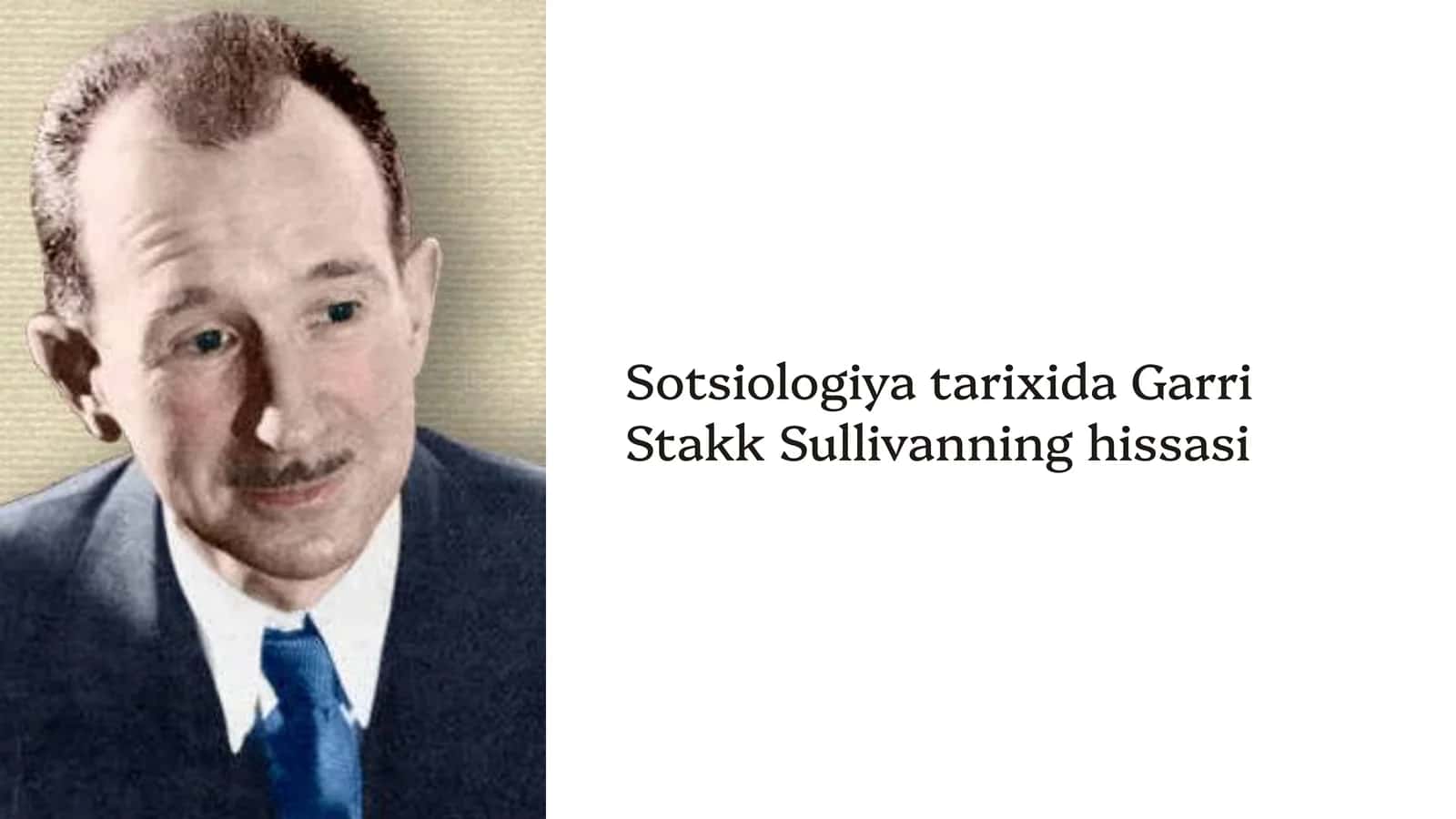 Garri Stakk Sullivanning hissasi