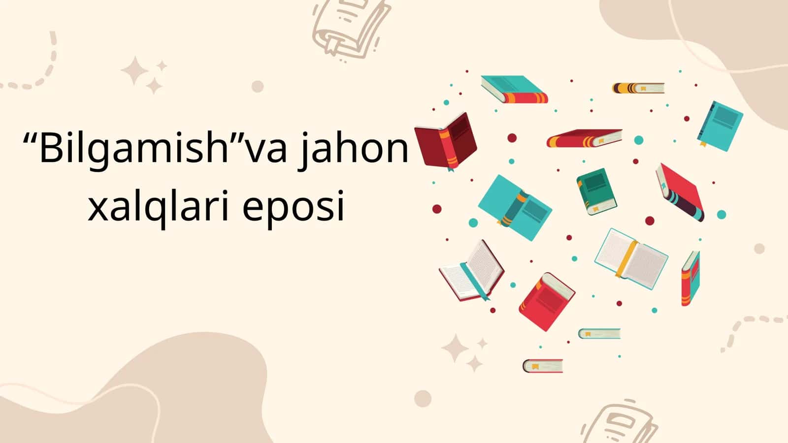 Bilgamish va jahon xalqlari eposi