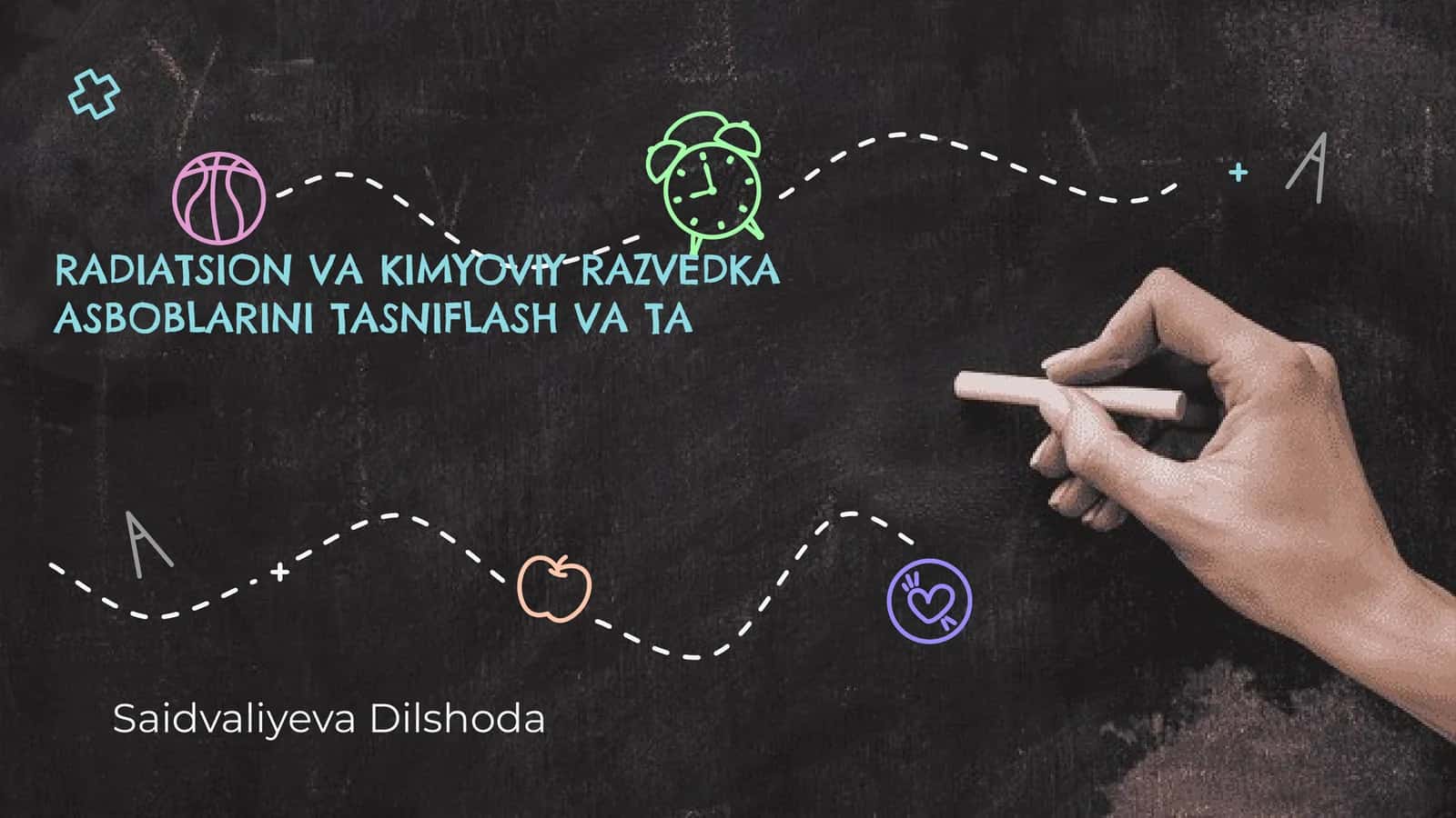 Radiatsion va Kimyoviy Razvedka Asboblari