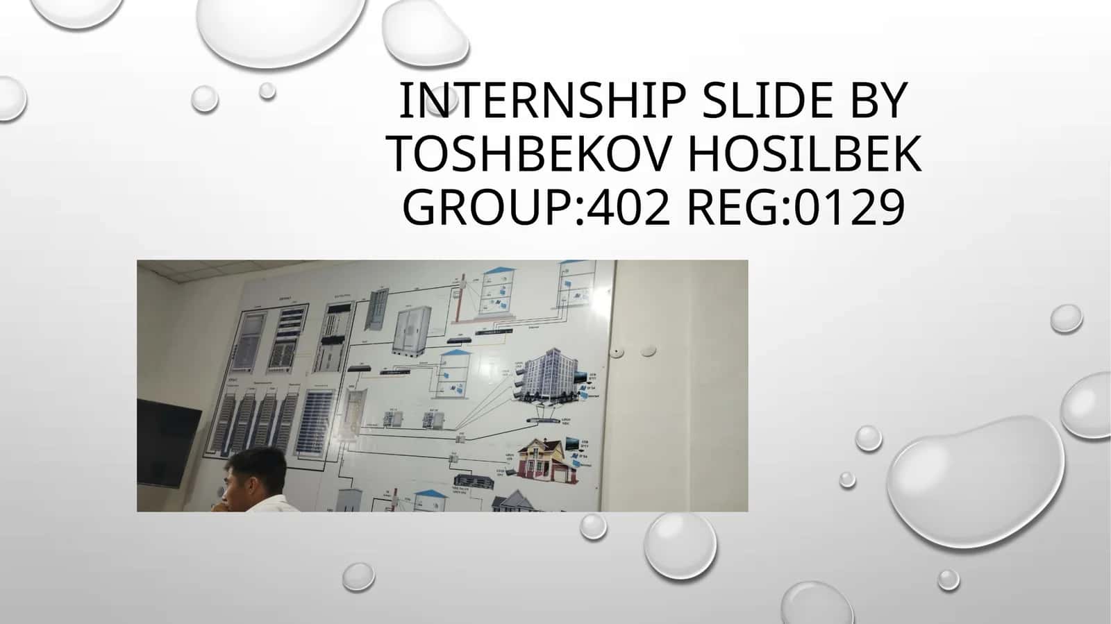 Internship slide