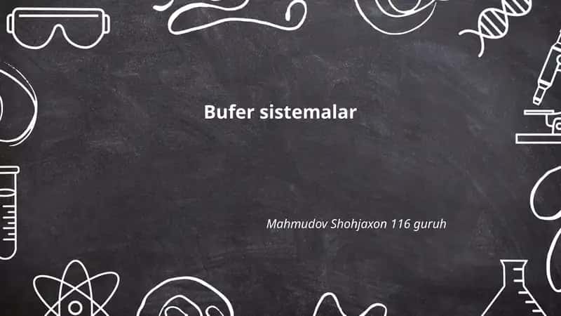 Bufer sistemalar