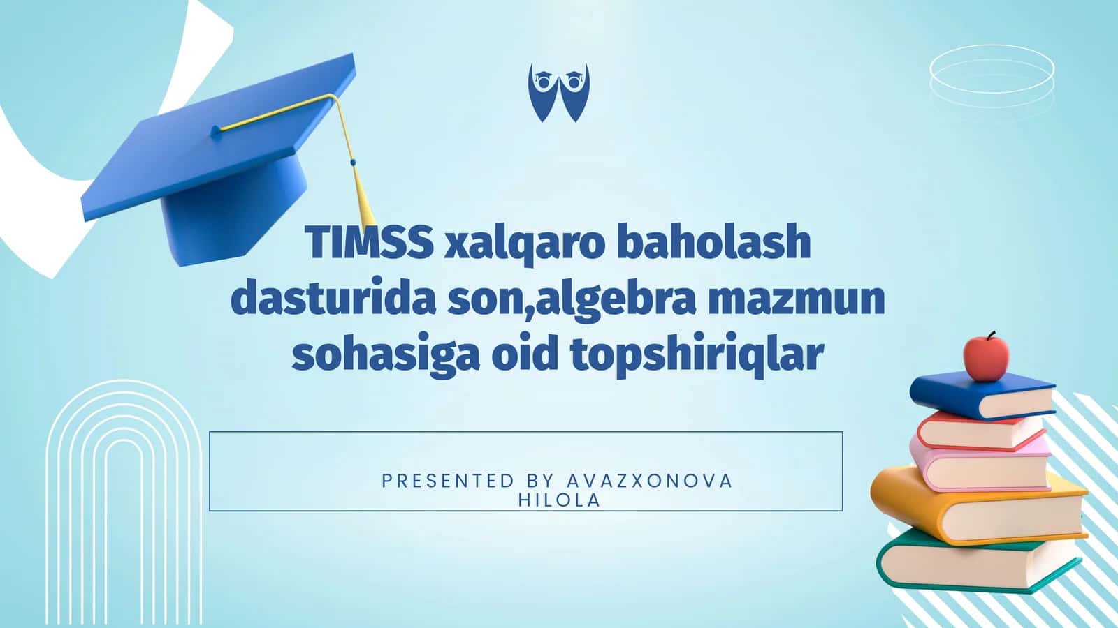 TIMSSxalqarobaholashdasturidason