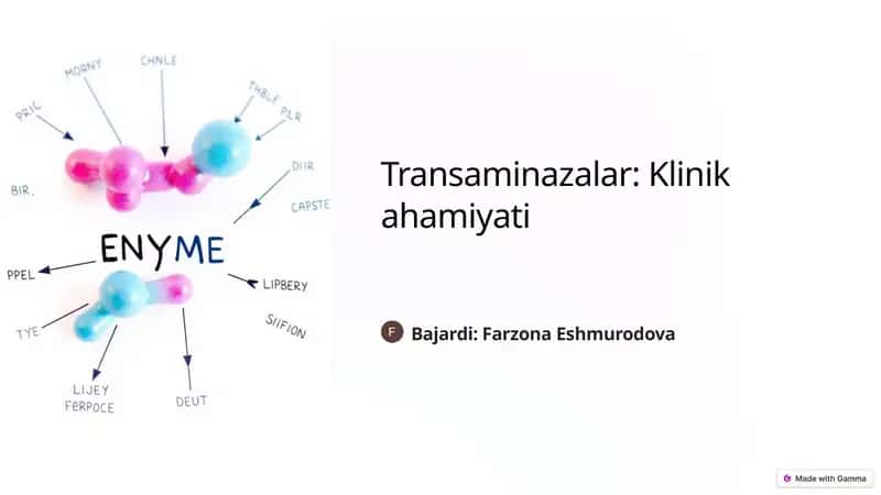 Transaminazalar: Klinikahamiyati