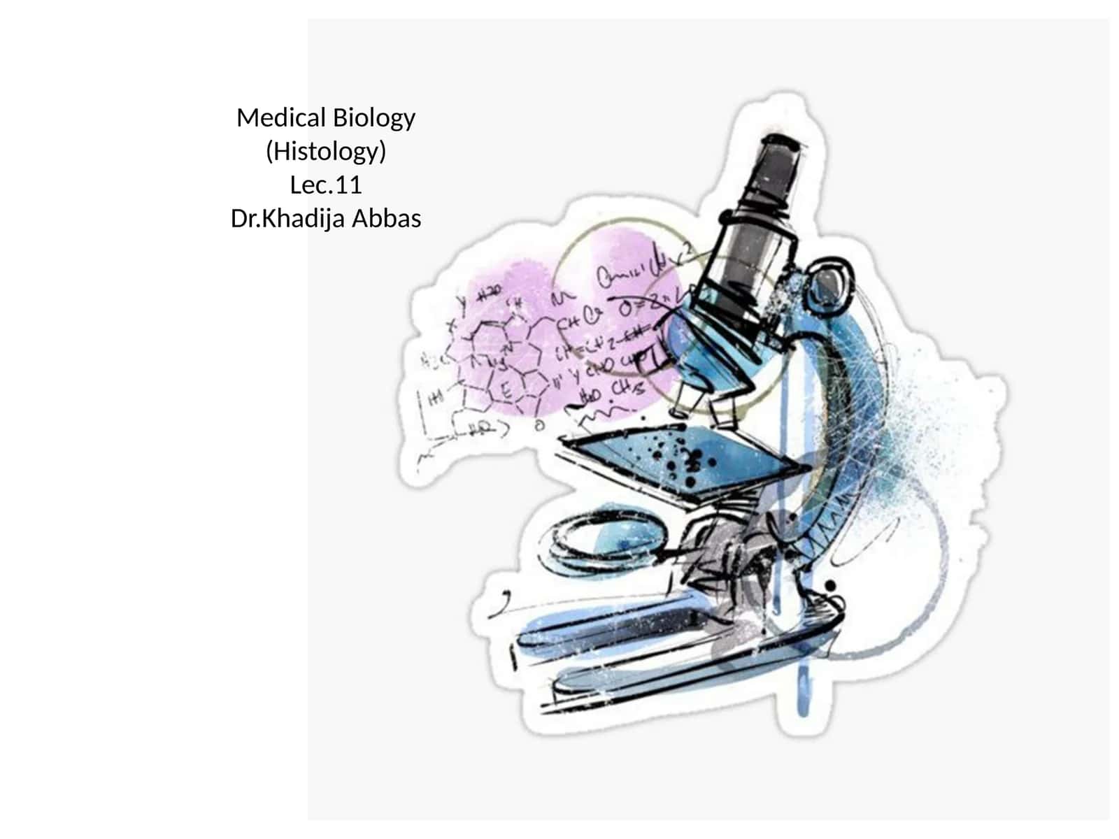 Medical Biology (Histology)Lec.11