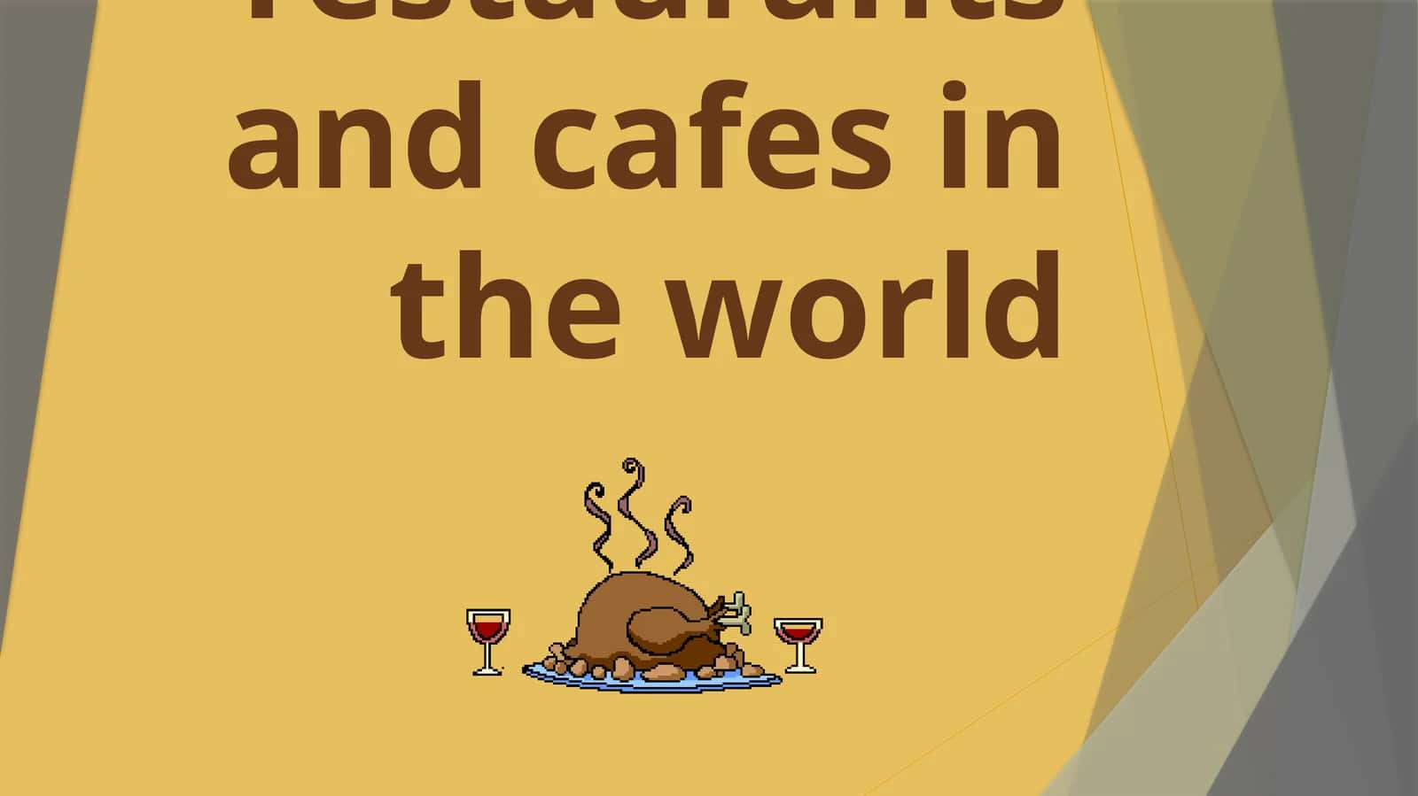 RestaurantAttractionTaste of dark