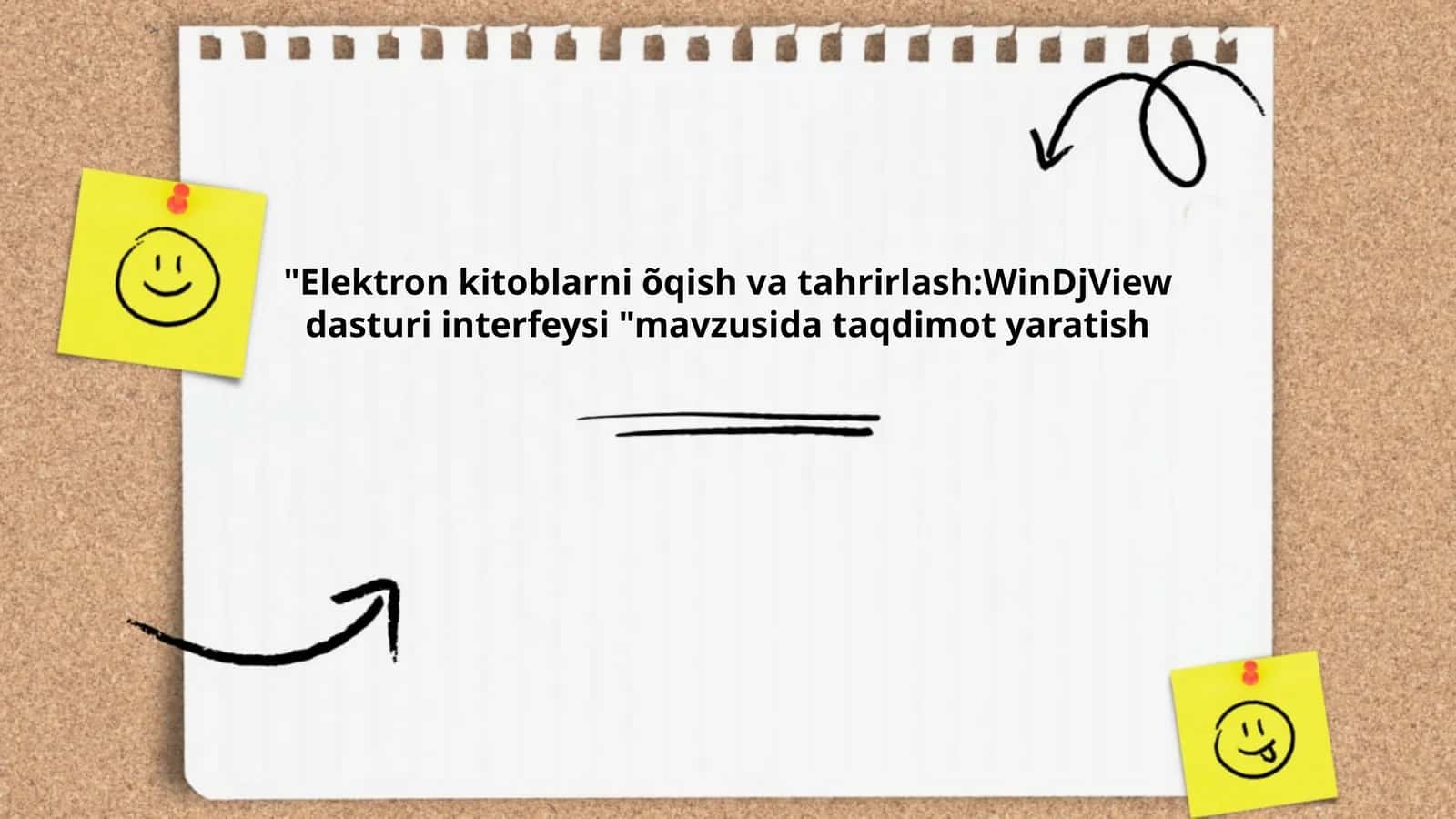 Elektron kitoblarni õqish va tahrirlash:WinDjView dasturi interfeysi