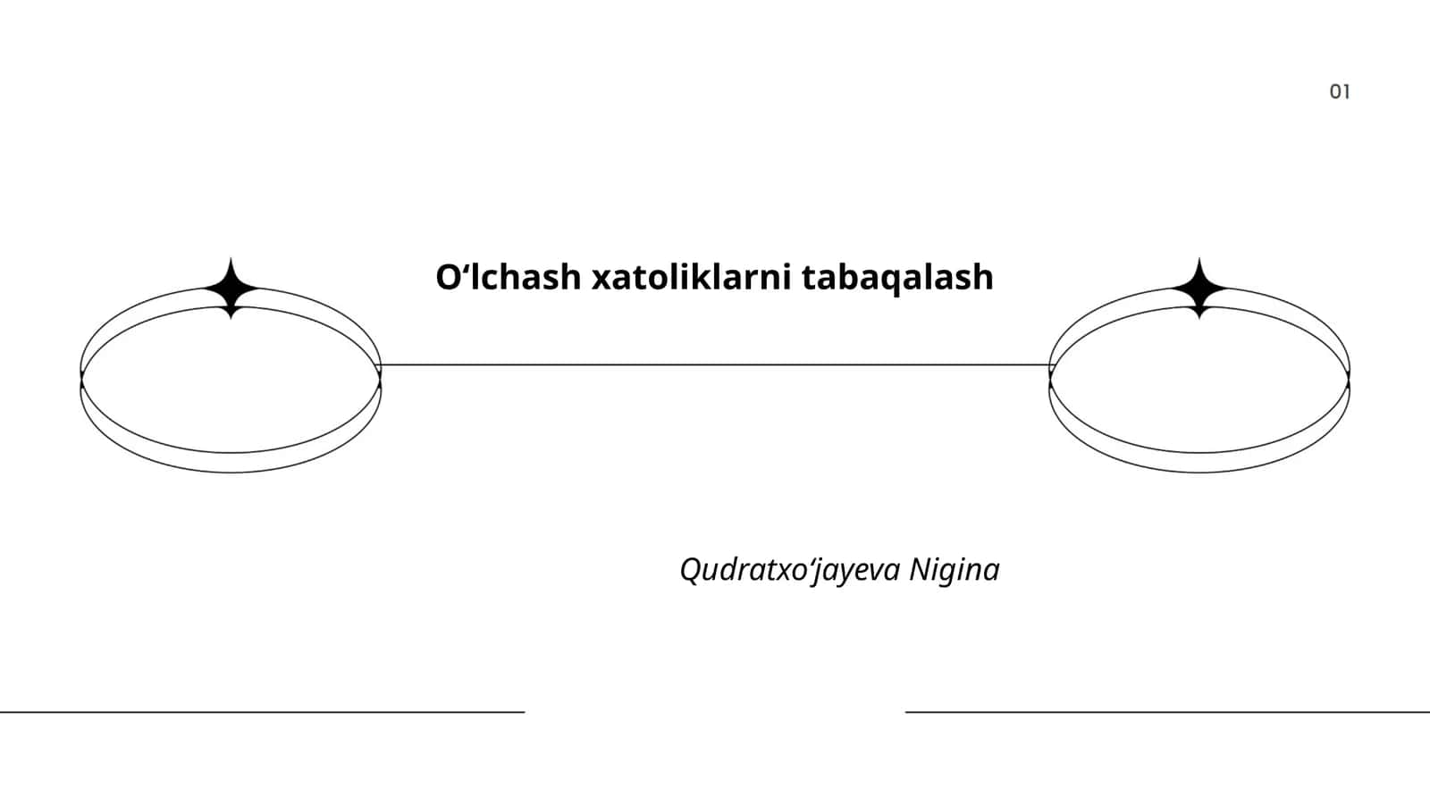Oʻlchash xatoliklarni tabaqalash