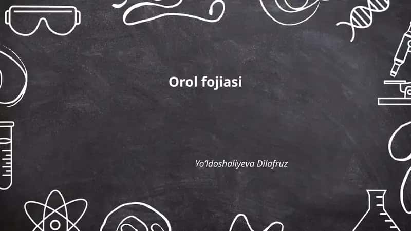 Orol fojiasi