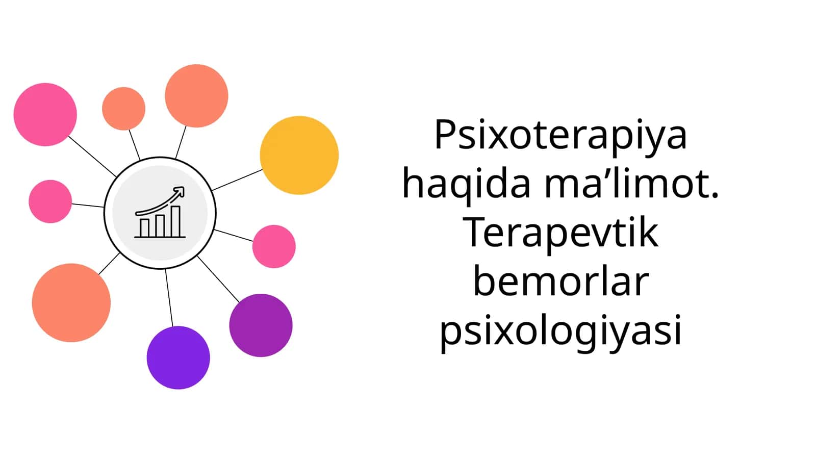 Psixoterapiya haqida maʼlimot. Terapevtik bemorlar psixologiyasi