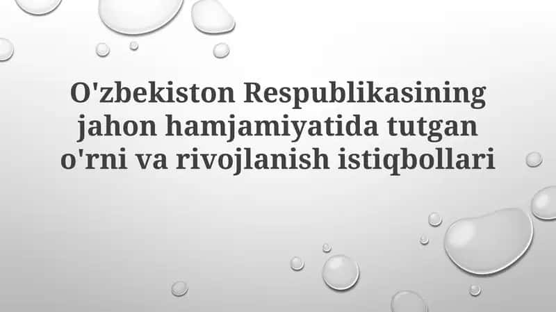 Iqtisodiy Diversifikatsiya va O'sish Potentsiali