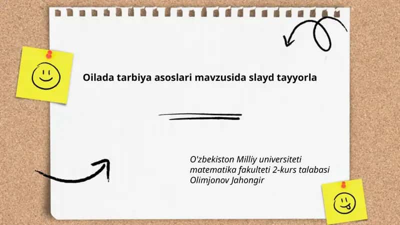 Oilada Tarbiya Asoslari