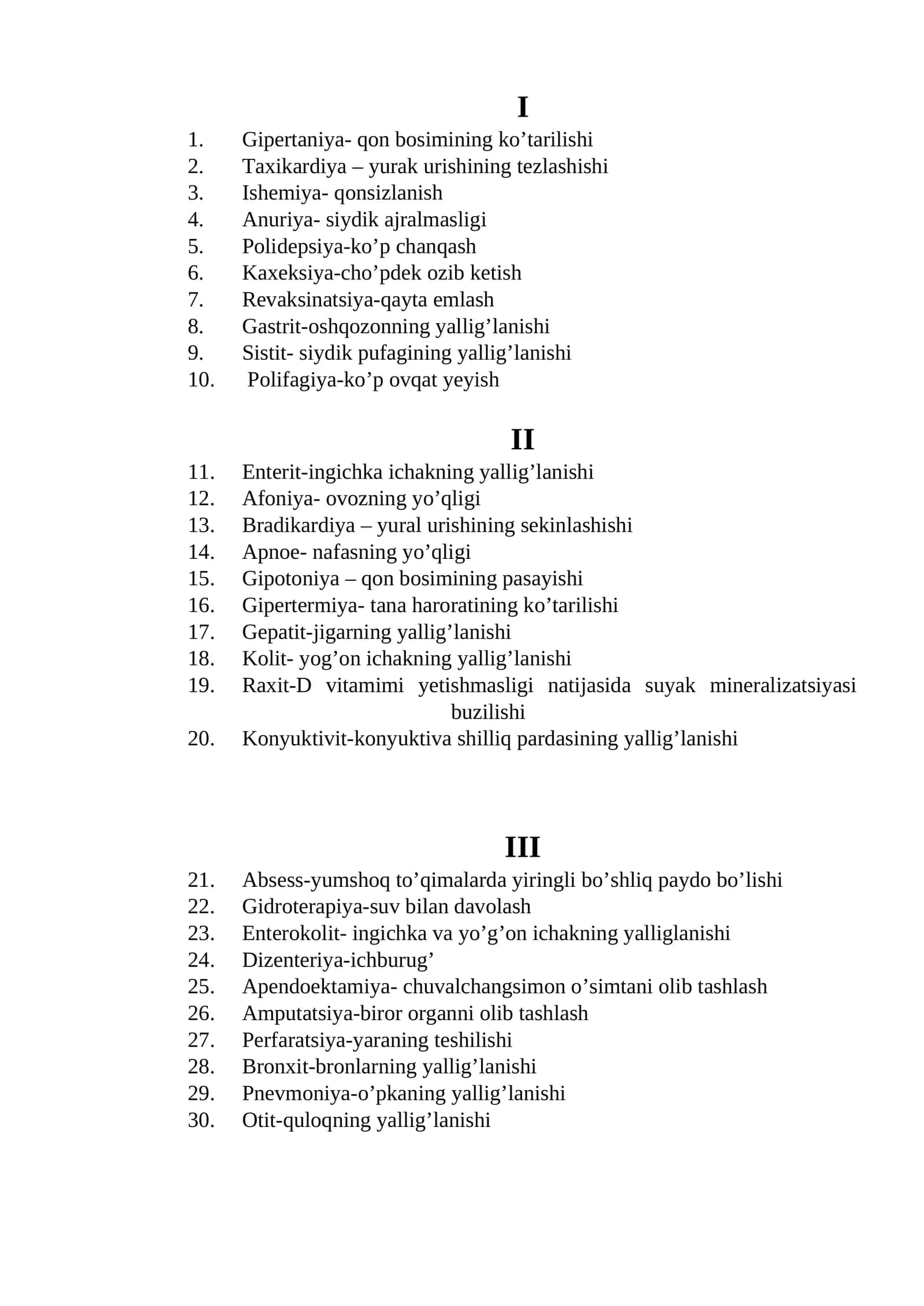 Tibbiyotni dastlab kilish