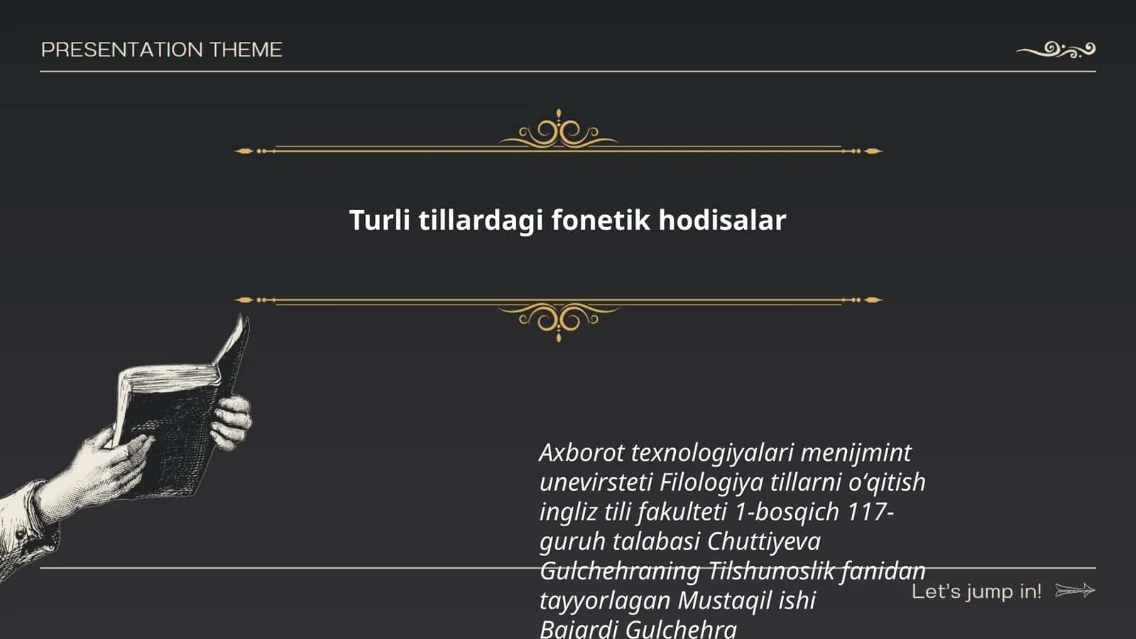 Turli tillardagi fonetik hodisalar