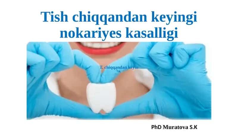Tish chiqqandan keyingi nokariyes kasalligi