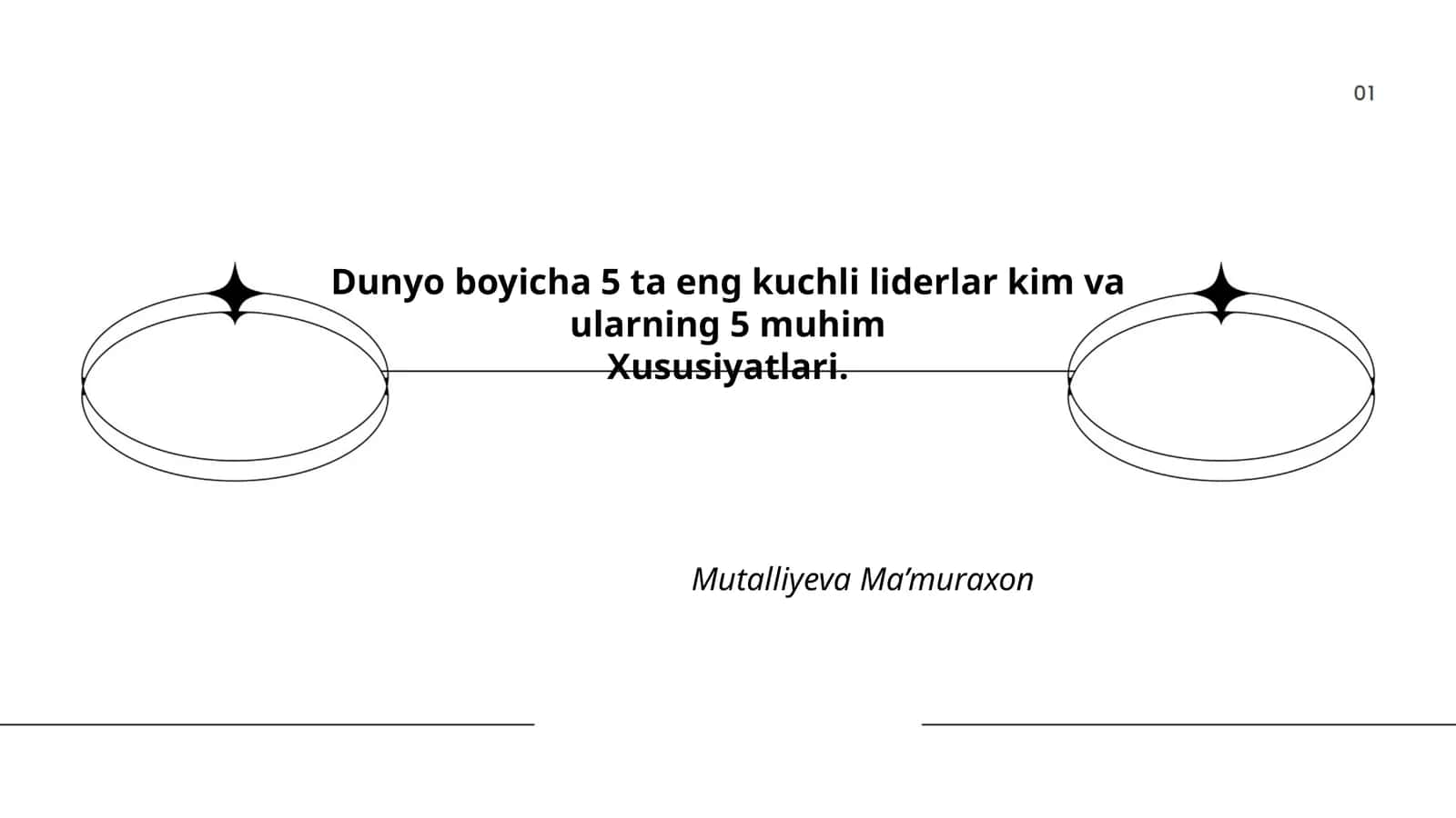 Dunyo boʻyicha 5 ta eng kuchli liderlar kim va ularning 5 muhim Xususiyatlari