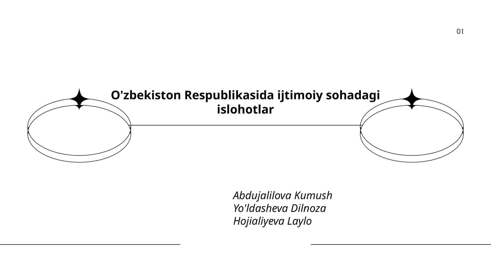 O'zbekiston Respublikasida ijtimoiy sohadagi islohotlar