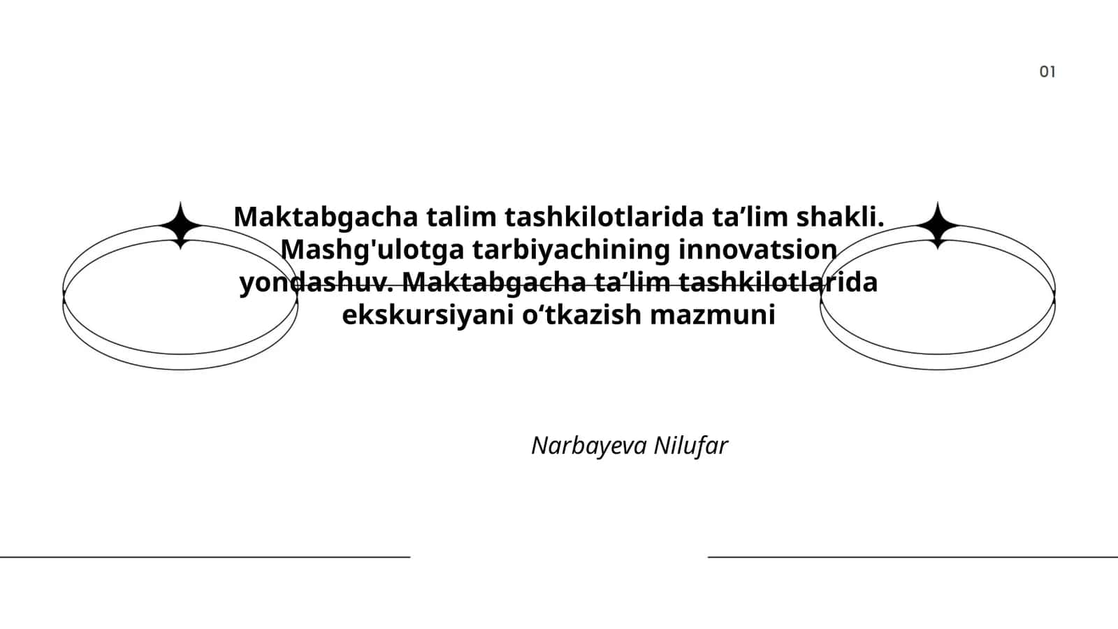 Maktabgacha talim tashkilotlarida taʼlim shakli