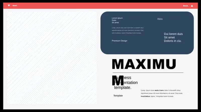 Business Presentation Template