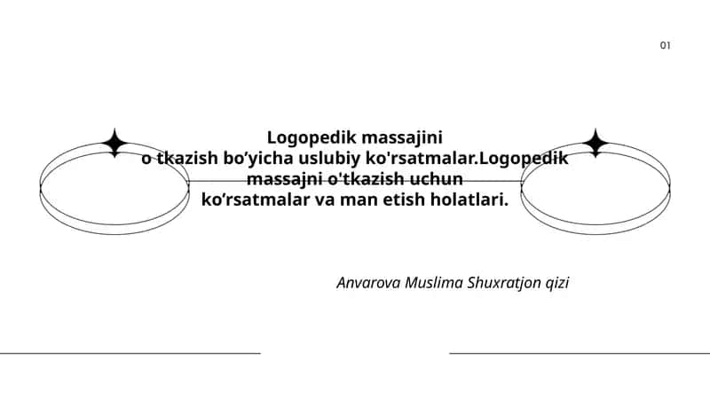 Logopedik Massaj