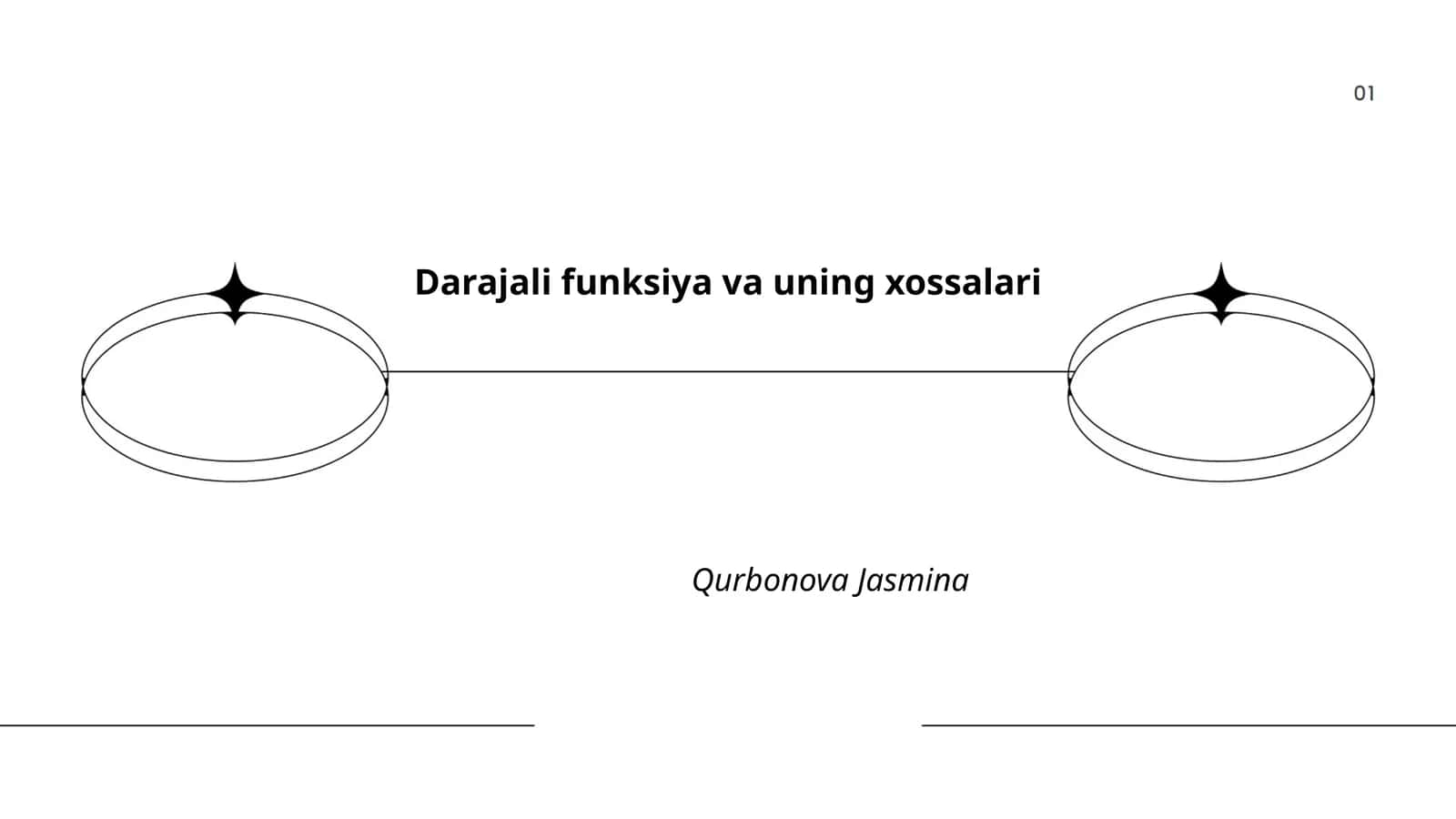 Darajali funksiya va uning xossalari