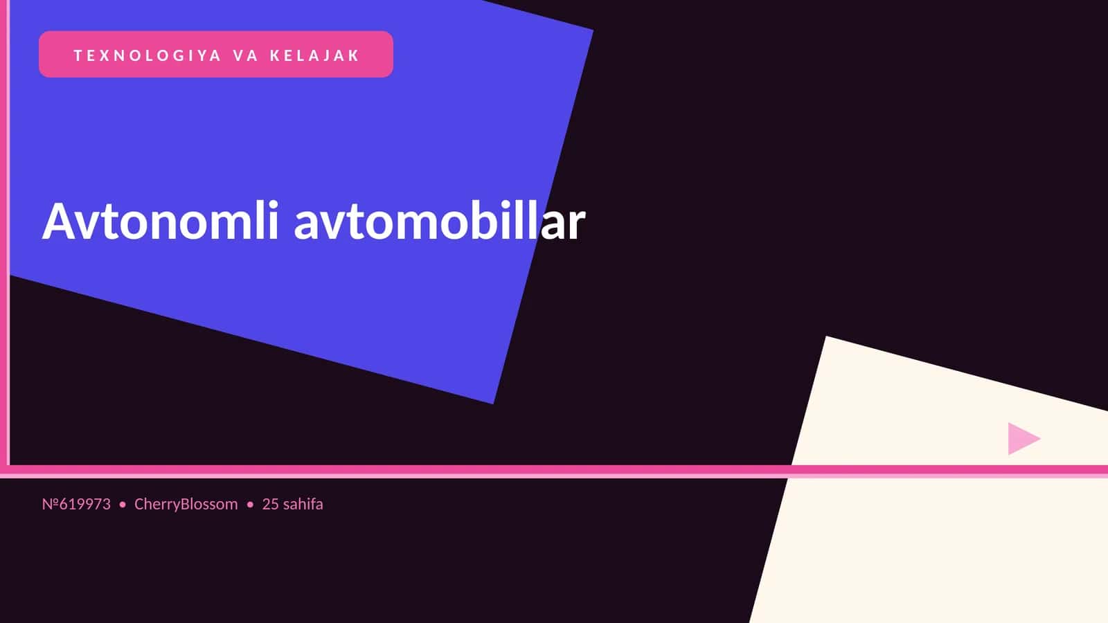 Avtonomli avtomobillar