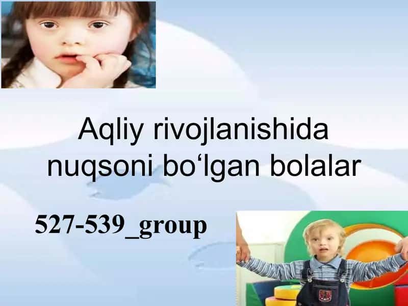 Aqliy zaiflikning kelib chiqish sabablari