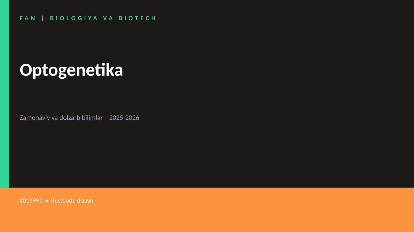 Optogenetika