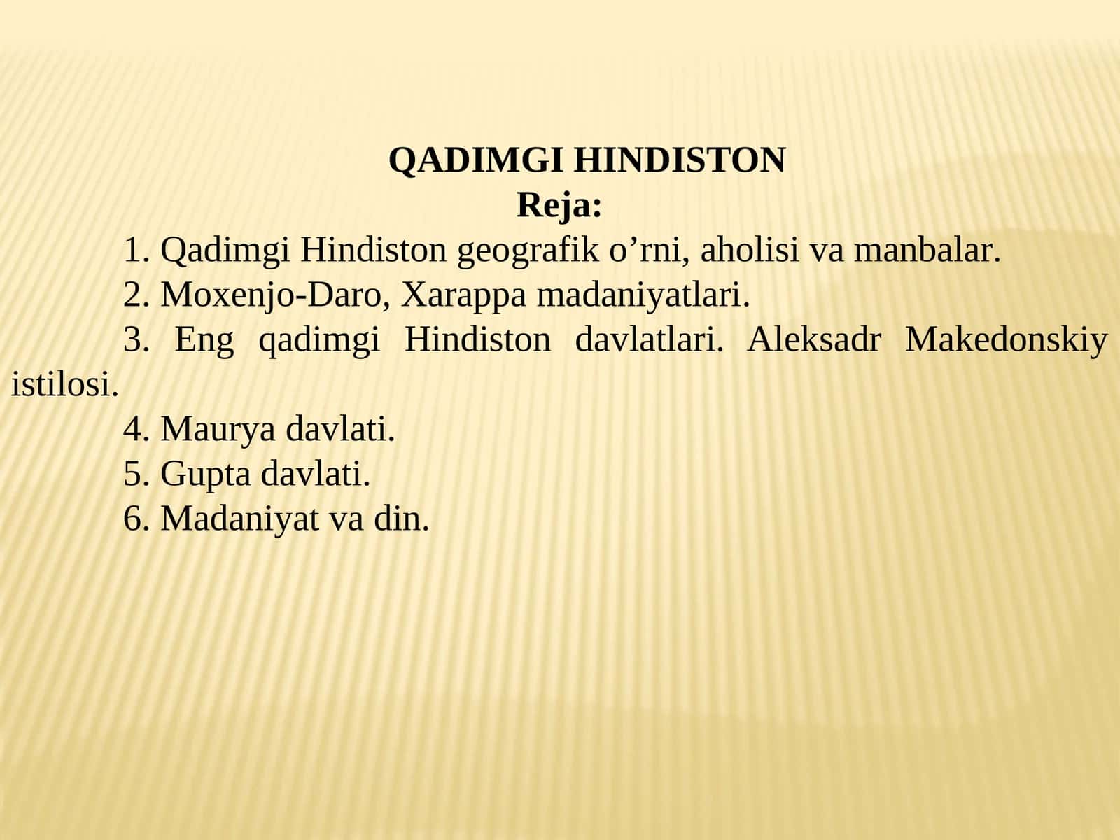 Qadimgi Hindiston