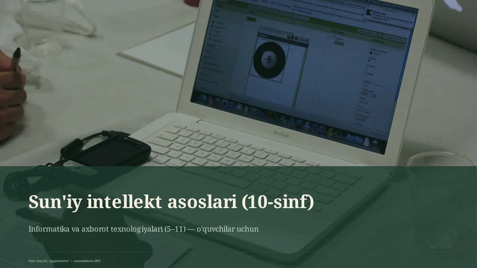 Sun'iy intellekt asoslari (10-sinf)