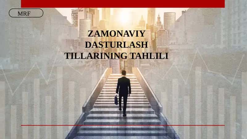 Zamonaviydasturlashtillariningtahlili