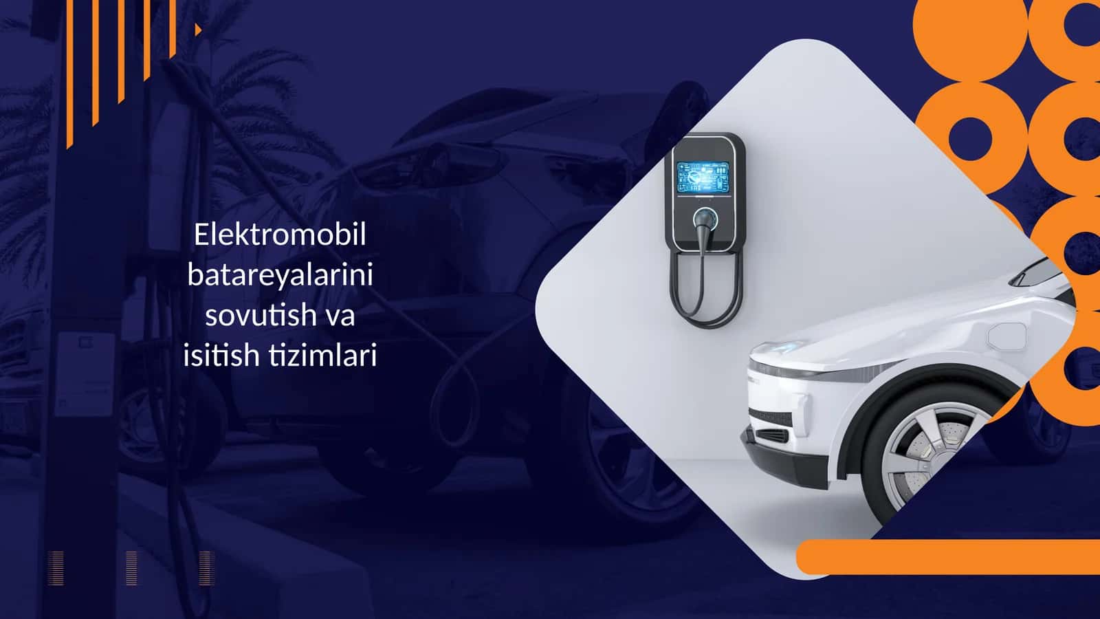 Elektromobil batareyalarini sovutish va isitish tizimlari