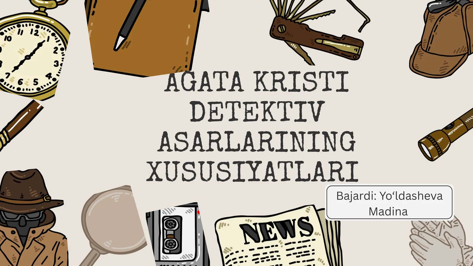 Agata Kristi detektiv asarlari