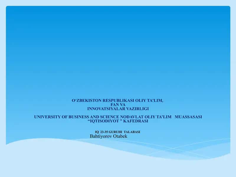 ZARDUSHTIYLIKDA TABIATNING ULUGLANISHI