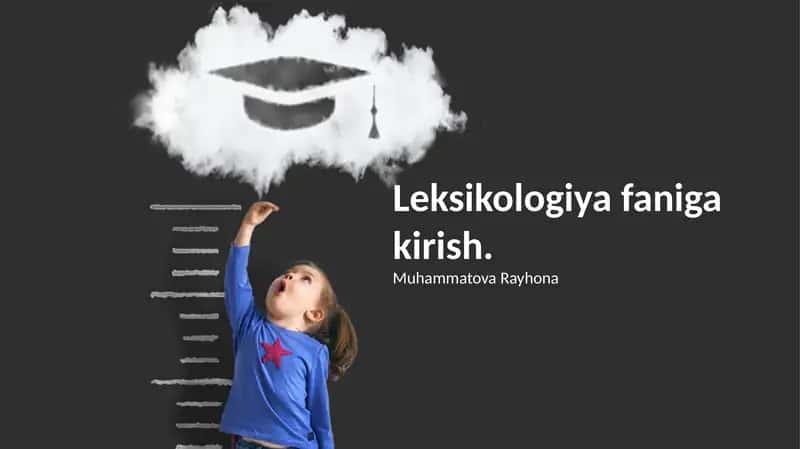 Leksikologiya faniga kirish