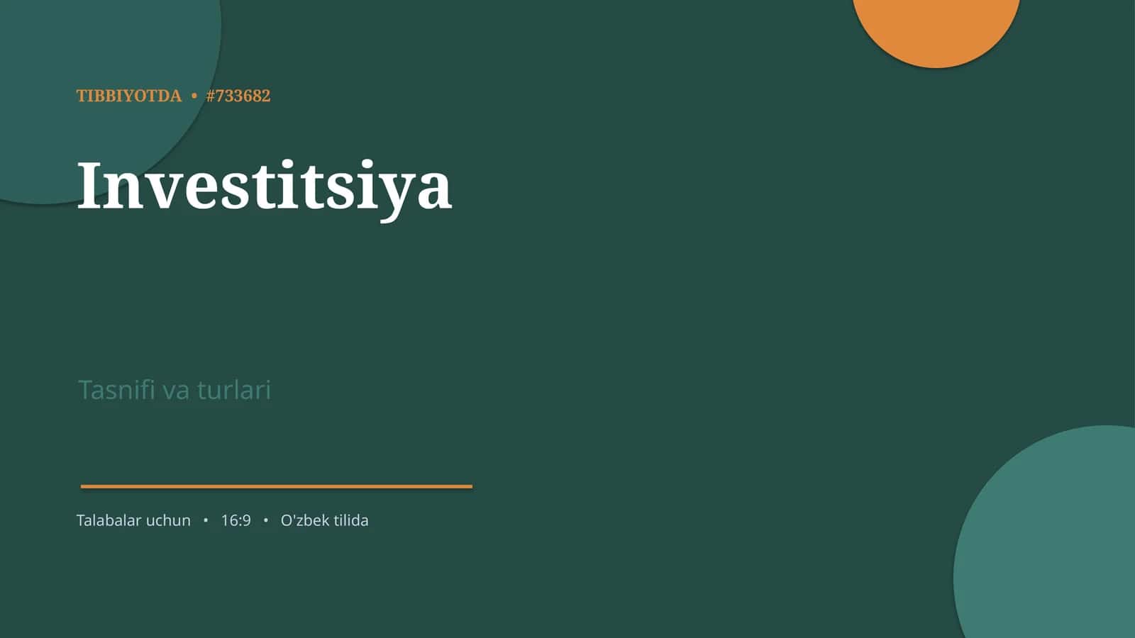 Investitsiya