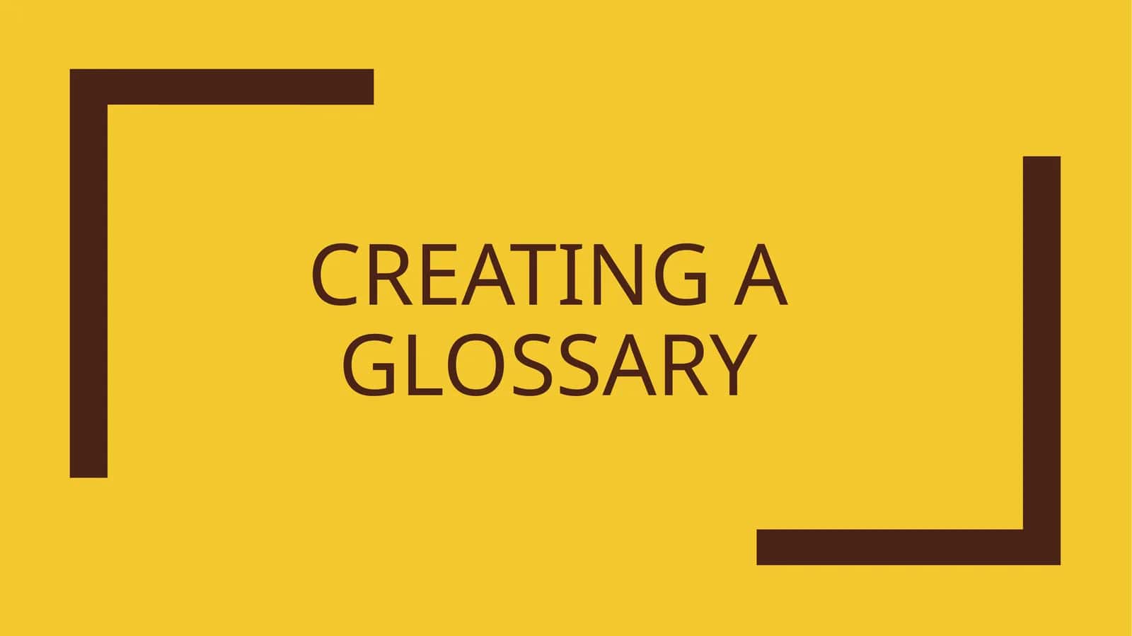 Glossary of Post-colonial Literature