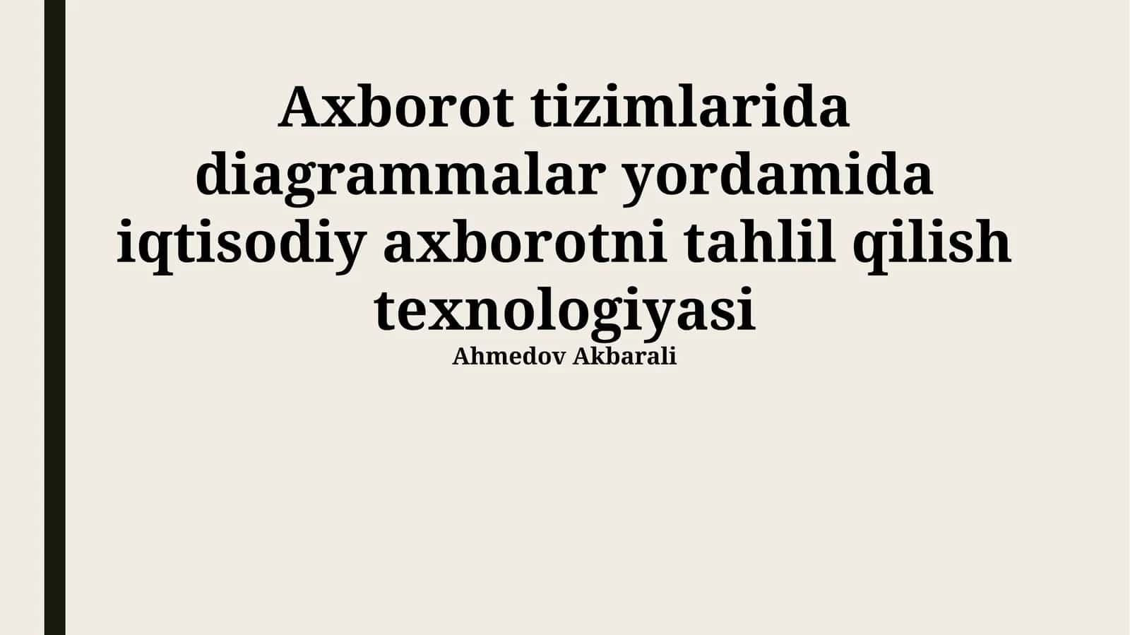 Diagrammalar tushunchasi