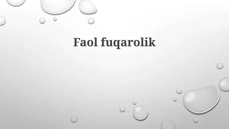 Faol fuqarolik