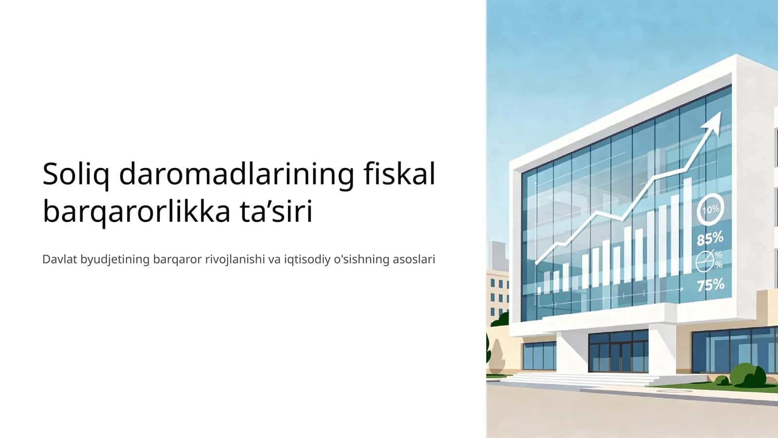 Soliq daromadlarining fiskal barqarorlikka ta’siri