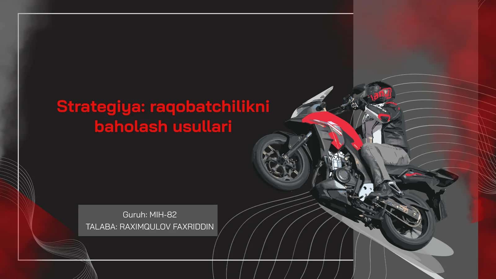 Raqobatchilikni baholash usullari
