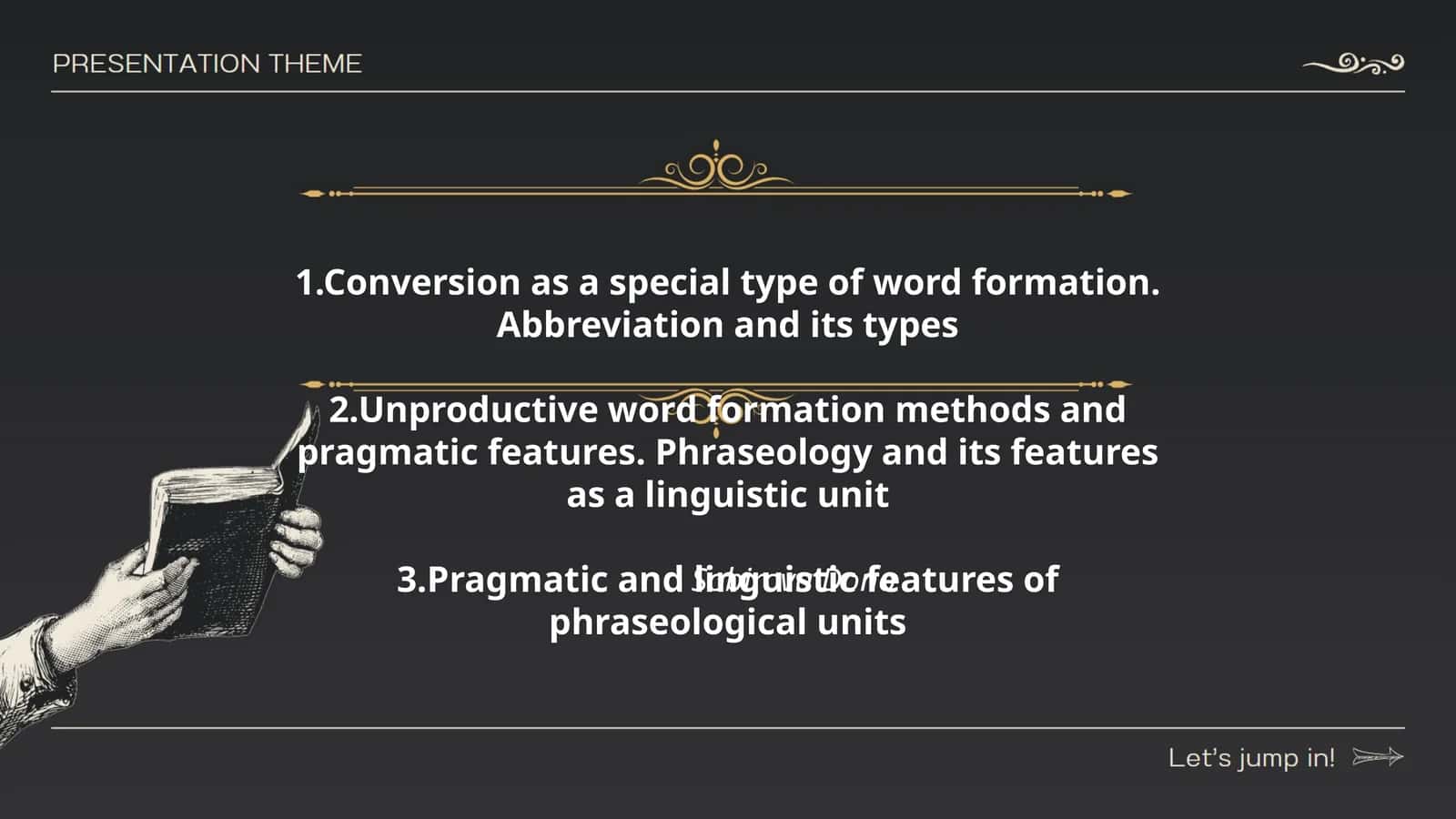 Conversion as a special type of word formation. Abbreviation and its types