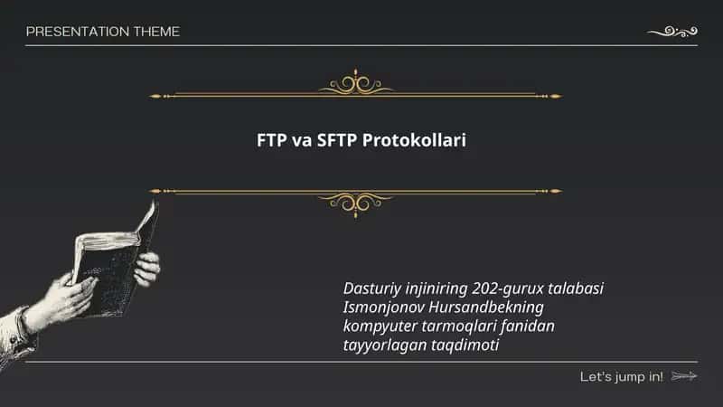 FTP va SFTP Protokollari