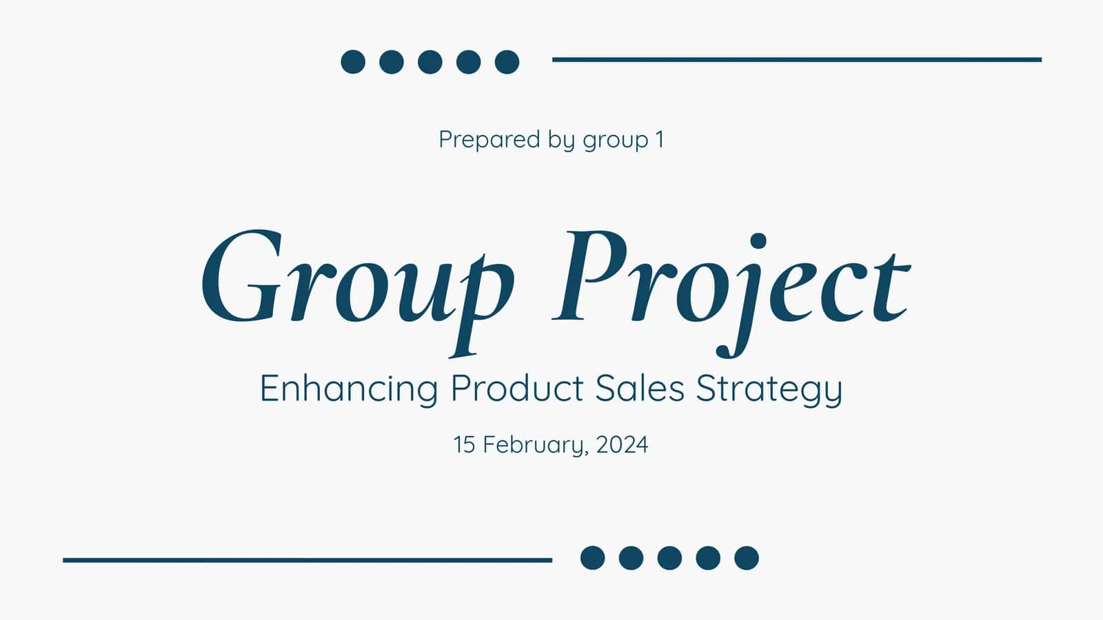 Group Project